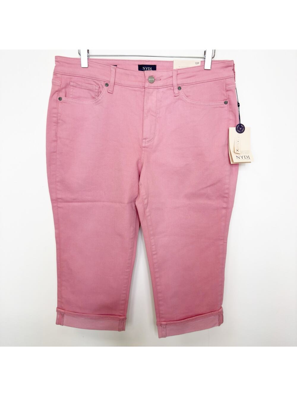 NWT NYDJ Women's Marilyn Cropped Cuff Jeans 12P